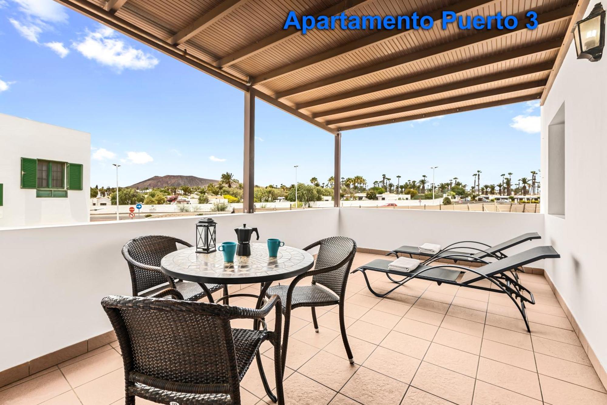 Apartamentos Puerto 1, 2 Y 3 普拉亚布兰卡 外观 照片